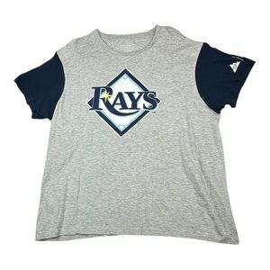 Tampa Bay Rays Short Sleeve Shirt Size L